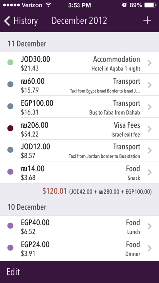 Griffin's Trail Wallet—handling multiple currencies with ease